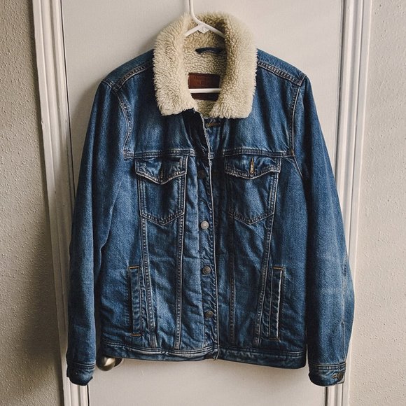 Authentic Abercrombie and Fitch Denim Jacket (Medium) - Picture 1 of 3